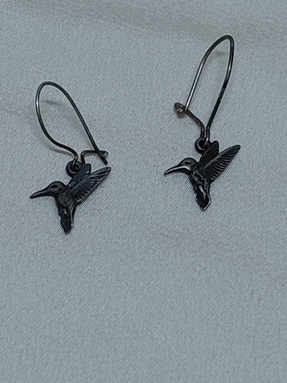 James Avery Hummingbird Dangle Earrings - Black
